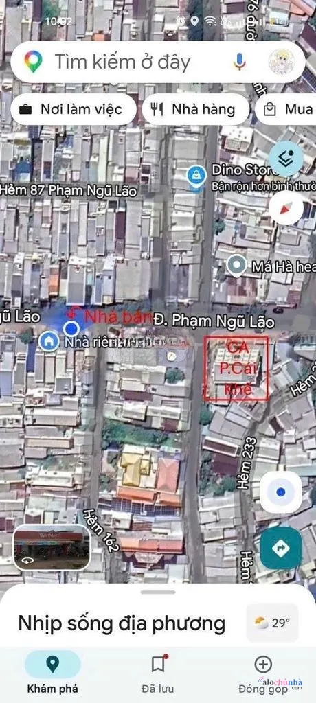 Bán Đất số 160 Đường Phạm Ngũ Lão, Phường Cái Khế