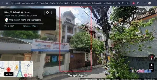Bán Nhà số 2/71 đường Phan Thúc Duyện, Phường Tân Sơn Nhất