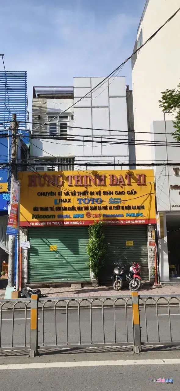 Cho Thuê  Nhà số 511 đường Nguyễn Thị Thập, phường Tân Phong, quận 7