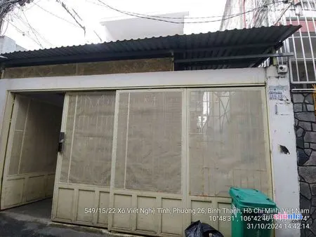 Bán  Nhà số 549/15/22 đường Xô Viết Nghệ Tĩnh, Phường 26, Quận Bình Thạnh