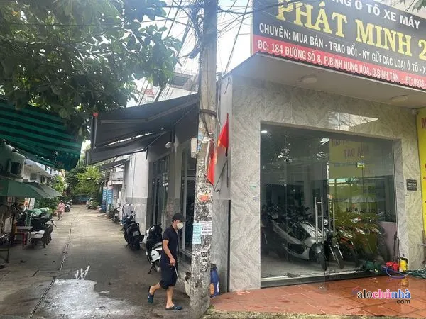 Bán  Nhà số 184 đường Số 8, Phường Bình Hưng Hòa, quận Bình Tân