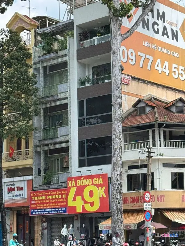 Bán  Nhà số 485 đường Nguyễn Trãi, phường 8, quận 5