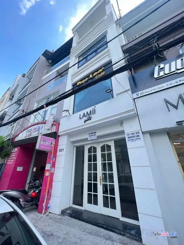 Bán  Nhà số 521 đường Huỳnh Văn Bánh, Phường 13, quận Phú Nhuận