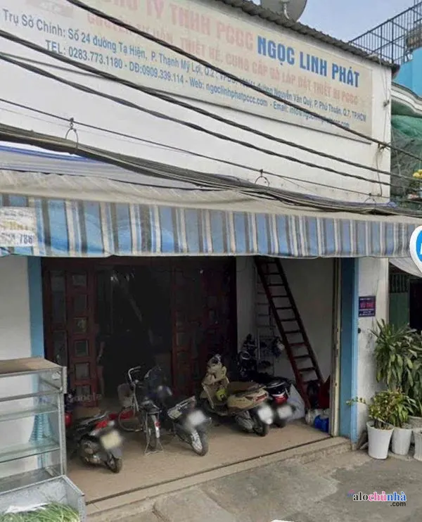 Bán  Nhà số 160/41 Đường Nguyễn Văn Quỳ, Phường Phú Thuận, Quận 7