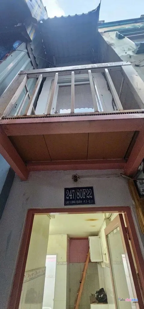 Bán Nhà số 247/80F đường Lạc Long Quân, Phường Bình Thới
