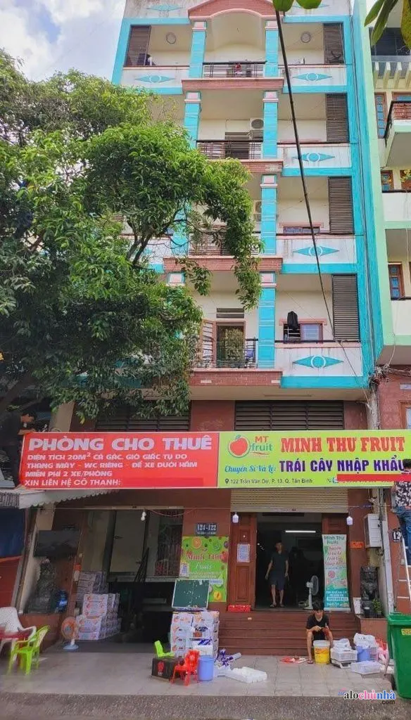 Bán  Tòa Nhà Căn Hộ Dịch Vụ số 122-124 đường Trần Văn Dư, phường 13, quận Tân Bình