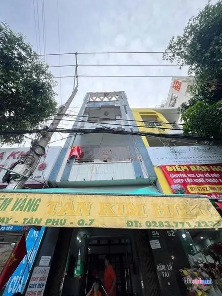 Cho Thuê Nhà số 54 đường Tân Mỹ, phường Tân Phú, quận 7