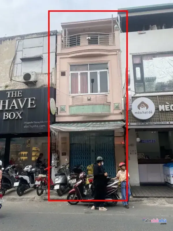 Cho Thuê Nhà số 237 đường Nguyễn Thượng Hiền, phường 4, quận 3