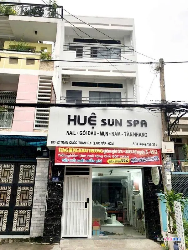 Bán  Nhà số 82 đường Trần Quốc Tuấn, phường 1, quận Gò Vấp