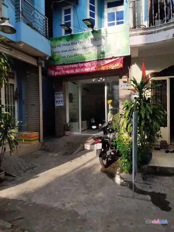 Bán  Nhà số 477/10/4 Đường Âu Cơ, Phường Phú Trung, Quận Tân Phú