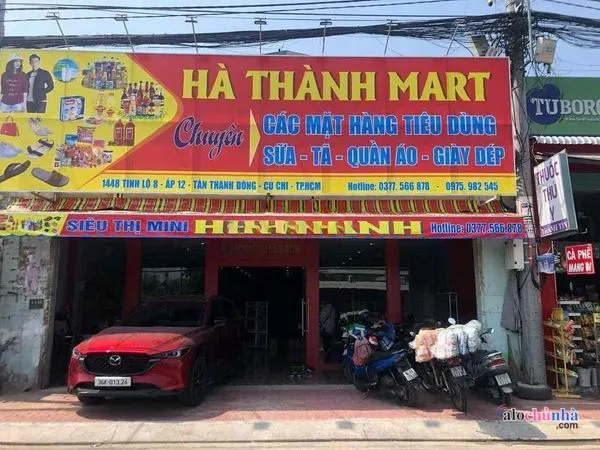 Bán  Kho Xưởng số 1448 đường Tỉnh lộ 8, xã Tân Thạnh Đông, huyện Củ Chi