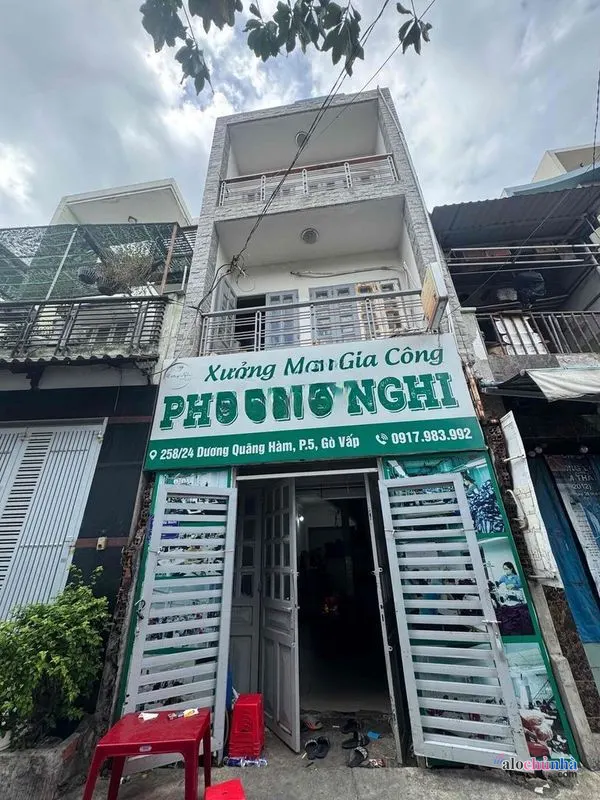 Bán  Nhà số 258/24 đường Dương Quảng Hàm, phường 15, quận Gò Vấp