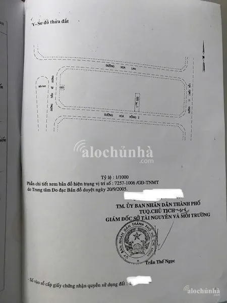 Bán Nhà số 14 đường Hoa Hồng, Phường 2, Quận Phú Nhuận