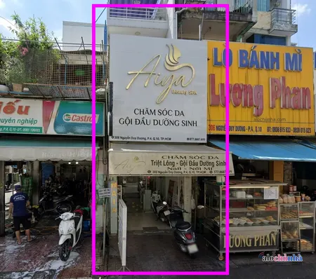 Bán  Nhà số 308 đường Nguyễn Duy Dương, phường 4, quận 10