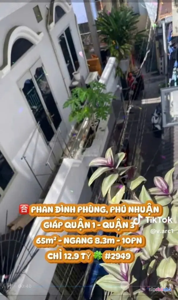 Bán Nhà số 96/70 Đường Phan Đình Phùng, Phường 2, Quận Phú Nhuận