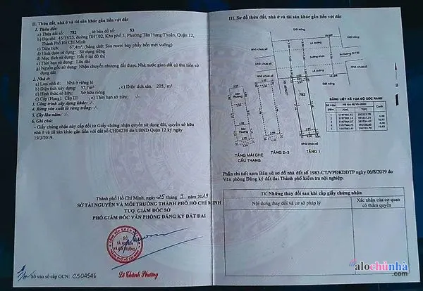 Bán  Nhà số 45/35/25 Đường Đông Hưng Thuận 2, Phường Tân Hưng Thuận, Quận 12