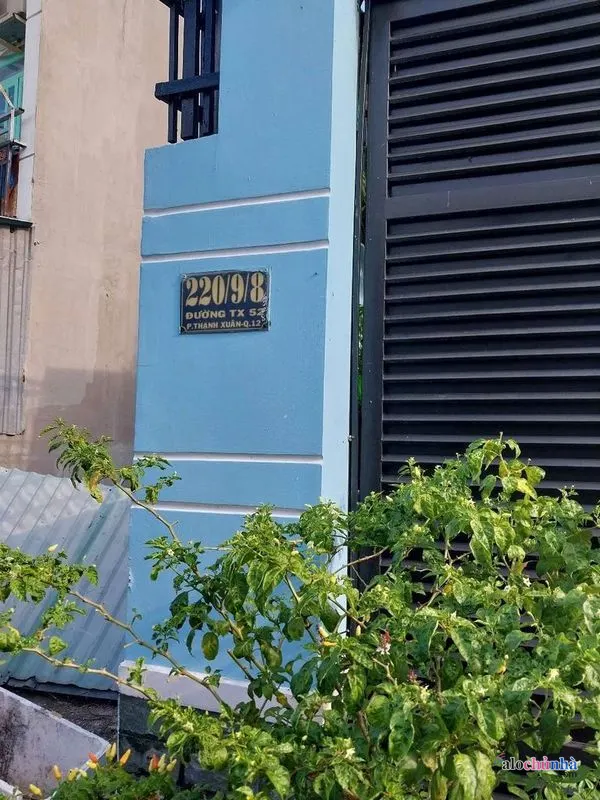 Cho Thuê  Nhà số 220/9/8 đường Thạnh Xuân 52, phường Thạnh Xuân, quận 12