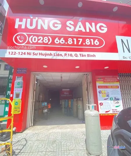 Bán Nhà số 122-124 đường Ni Sư Huỳnh Liên, phường 10, quận Tân Bình