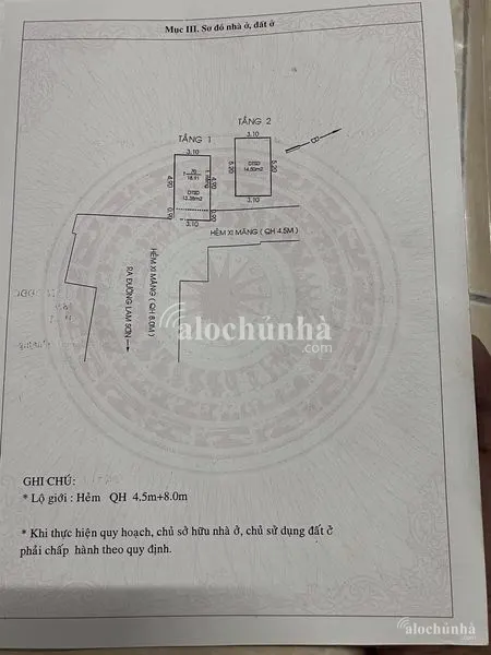 Bán Nhà số 19/25 đường Lam Sơn, Phường 5, Quận Phú Nhuận