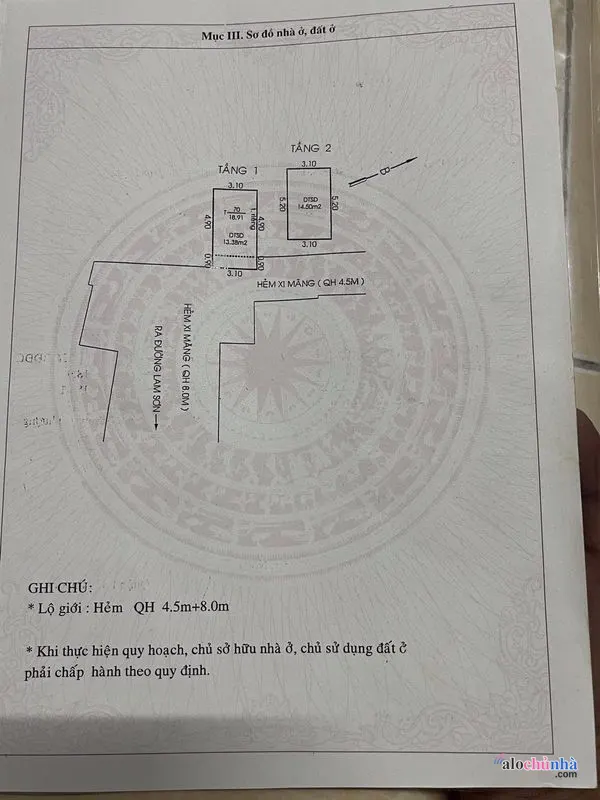 Bán Nhà số 19/25 đường Lam Sơn, Phường 5, Quận Phú Nhuận