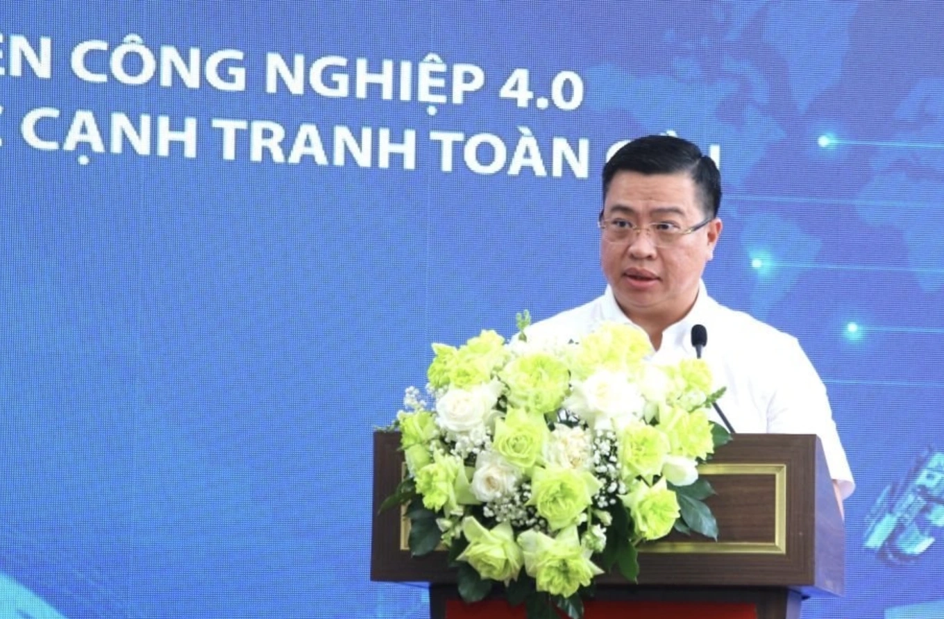 &Ocirc;ng Nguyễn Th&agrave;nh Trung - Ph&oacute; Gi&aacute;m đốc Sở T&agrave;i ch&iacute;nh TPHCM - chia sẻ tại diễn đ&agrave;n ng&agrave;y 17/6