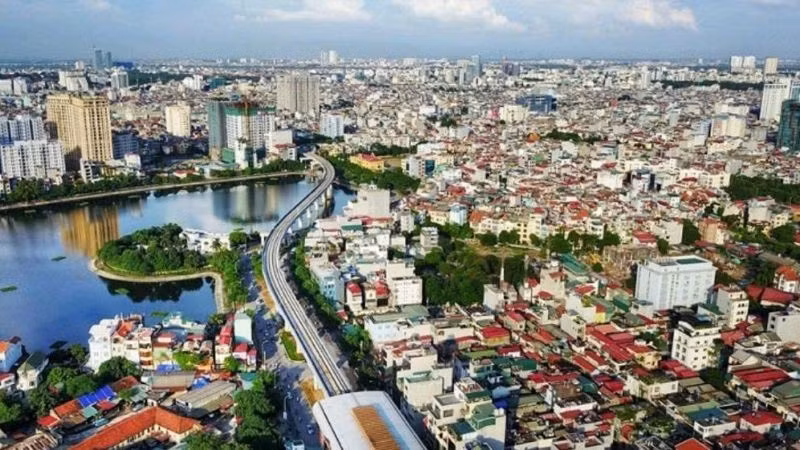 H&agrave; Nội đang triển khai những đợt quy hoạch đ&ocirc; thị v&agrave; hạ tầng quyết liệt. (Ảnh: PV)